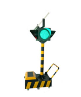 金昌太阳能移动信号灯